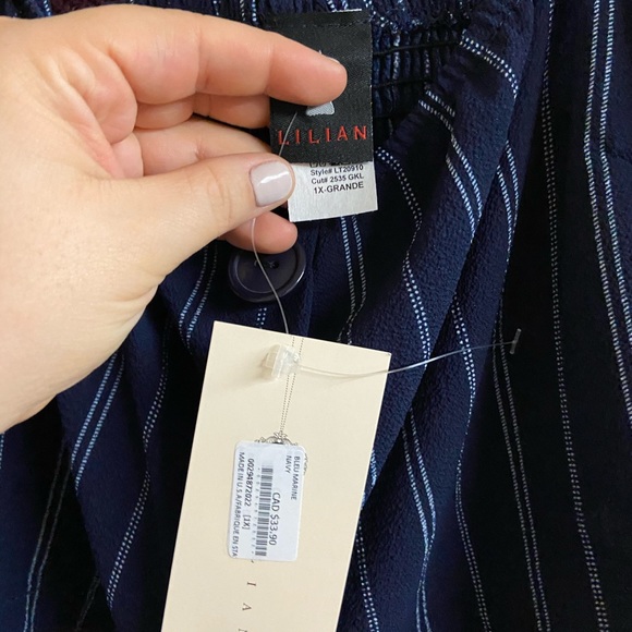 Really cute two piece striped set - Picture 4 of 5